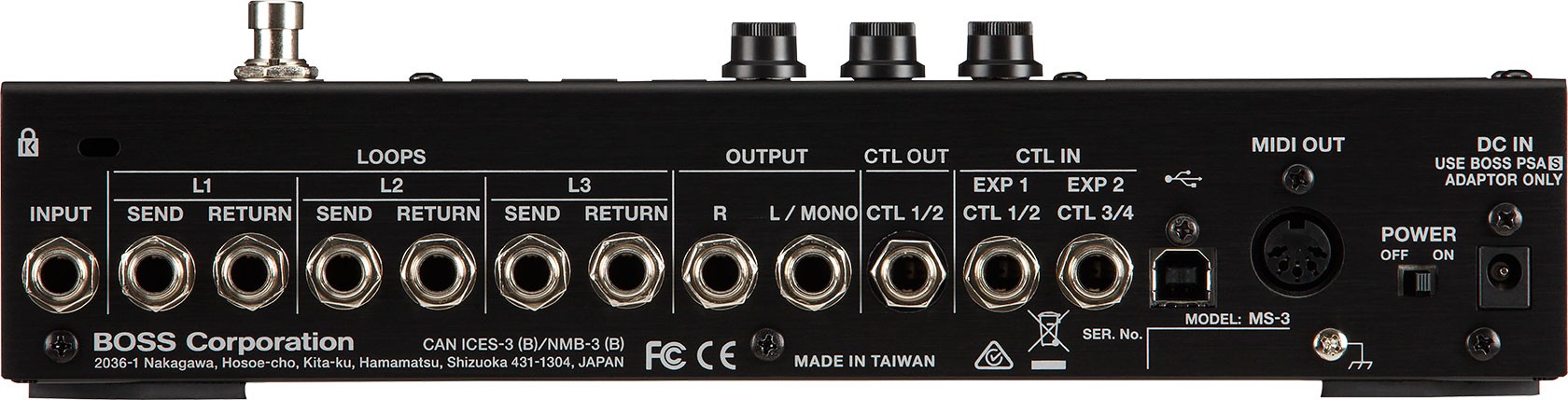 Boss MS-3 Multi Effects Swicher (Retoure)