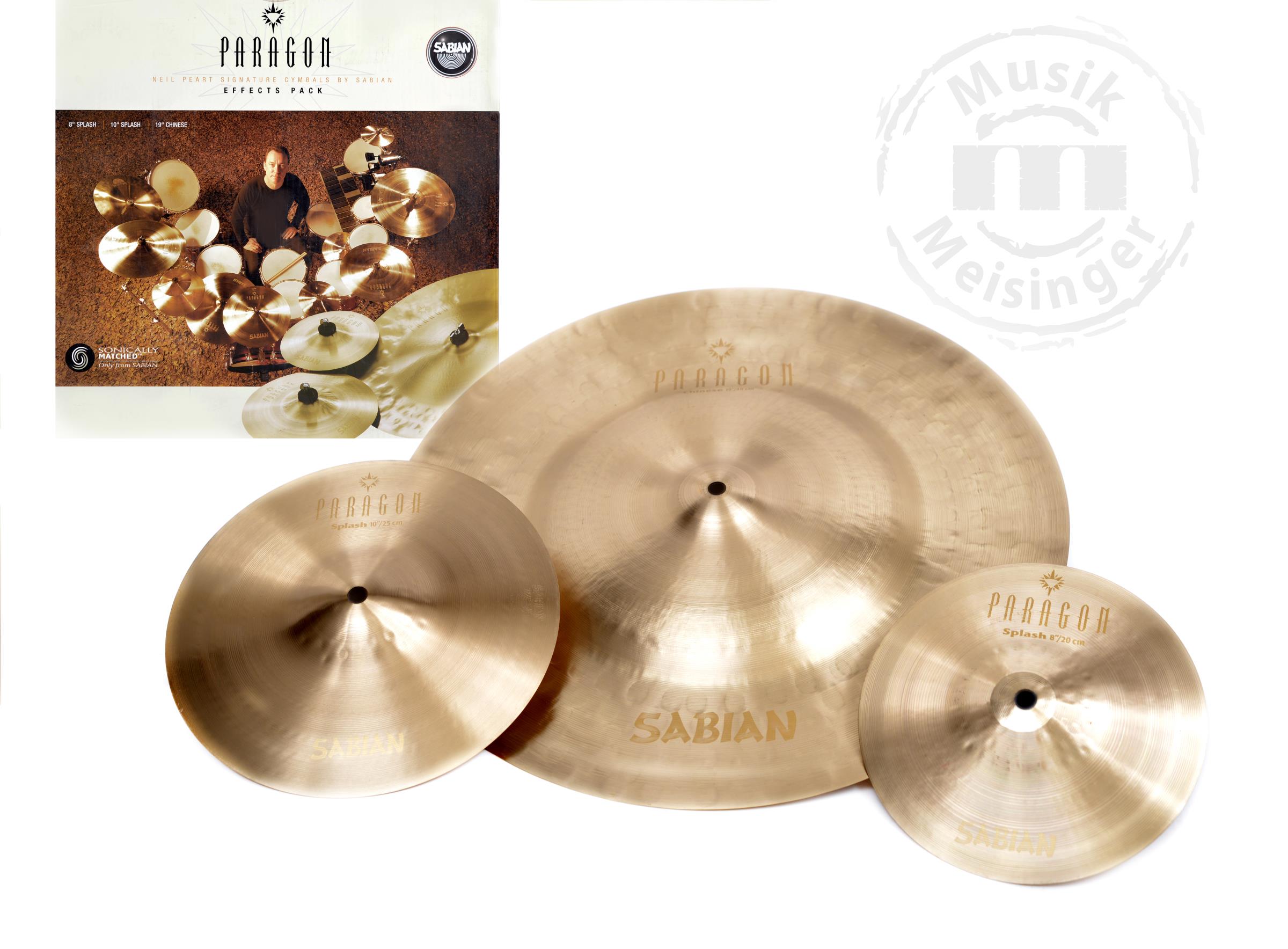 Sabian Paragon Neil Peart Effects Pack 19CH/8S/10S
