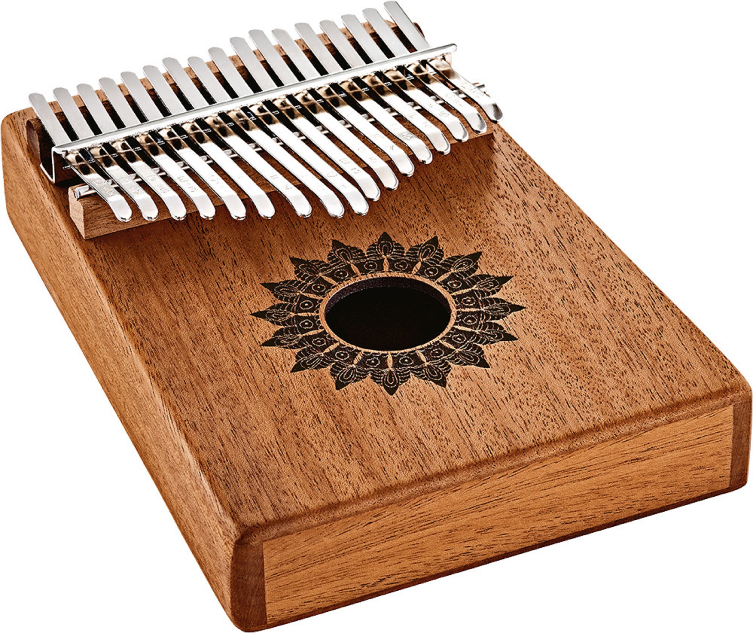 Meinl Kalimba KL1708H C-Major Round Hole mit