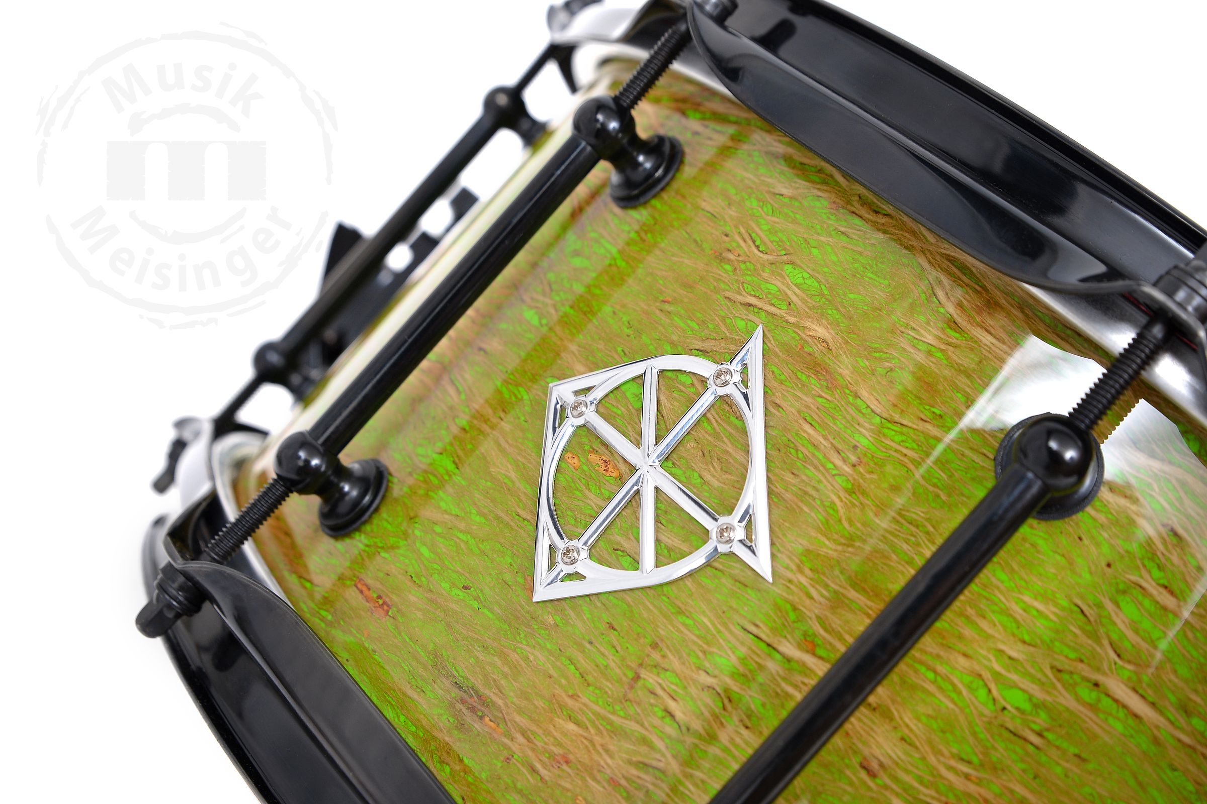 Dixon Artisan 14x6,5 Green PMT Natural Lacquer