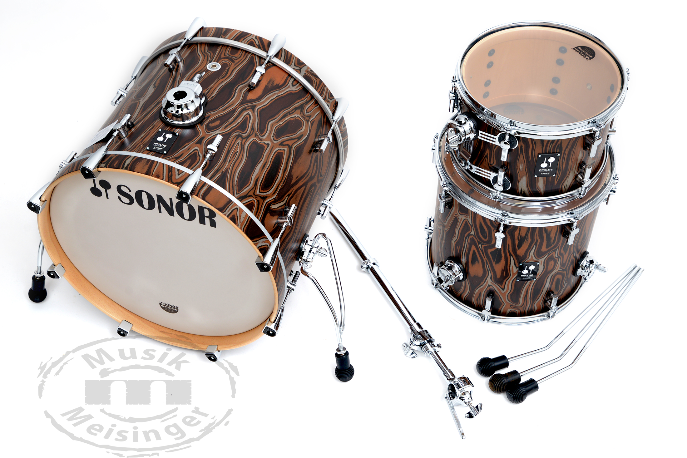 Sonor ProLite 22BD/12TT/16FT Elder Tree