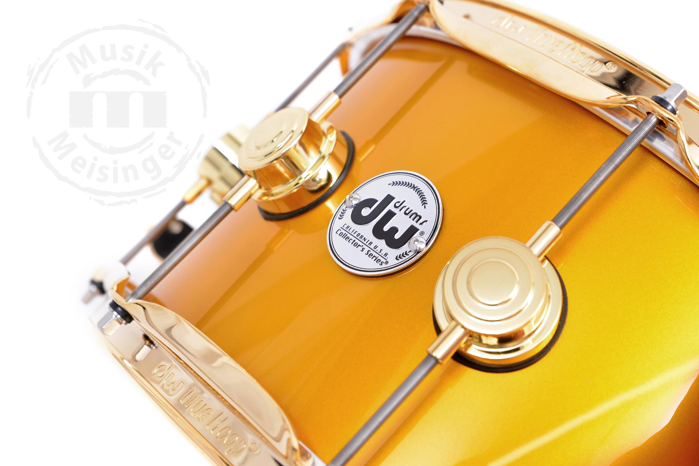 dw Collectors 14x7 Snare Vegas Gold (Gold HW) dw Collectors 14x7 Snare Vegas Gold (Gold HW)