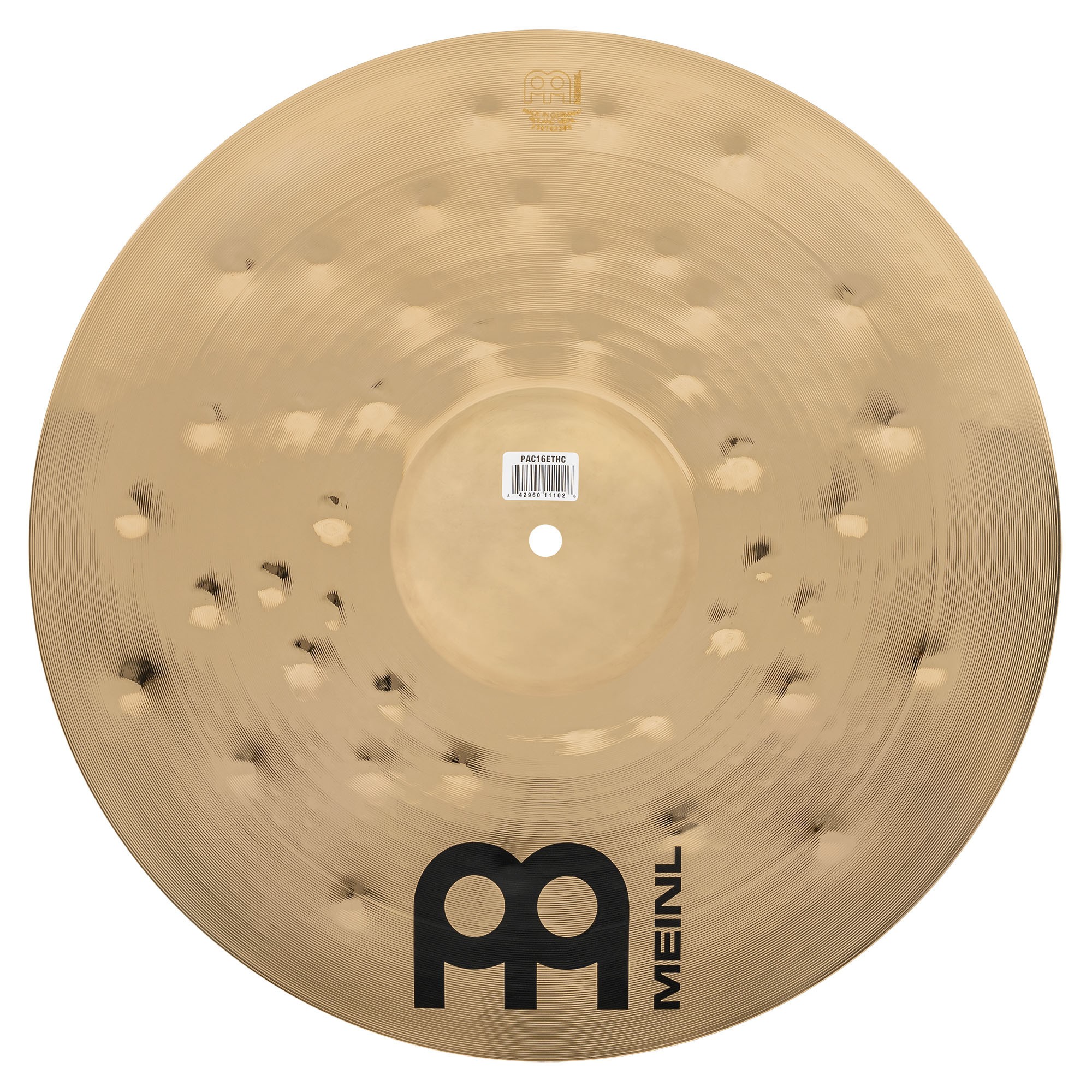 Meinl Pure Alloy 16" Custom Extra Thin Hammered Crash