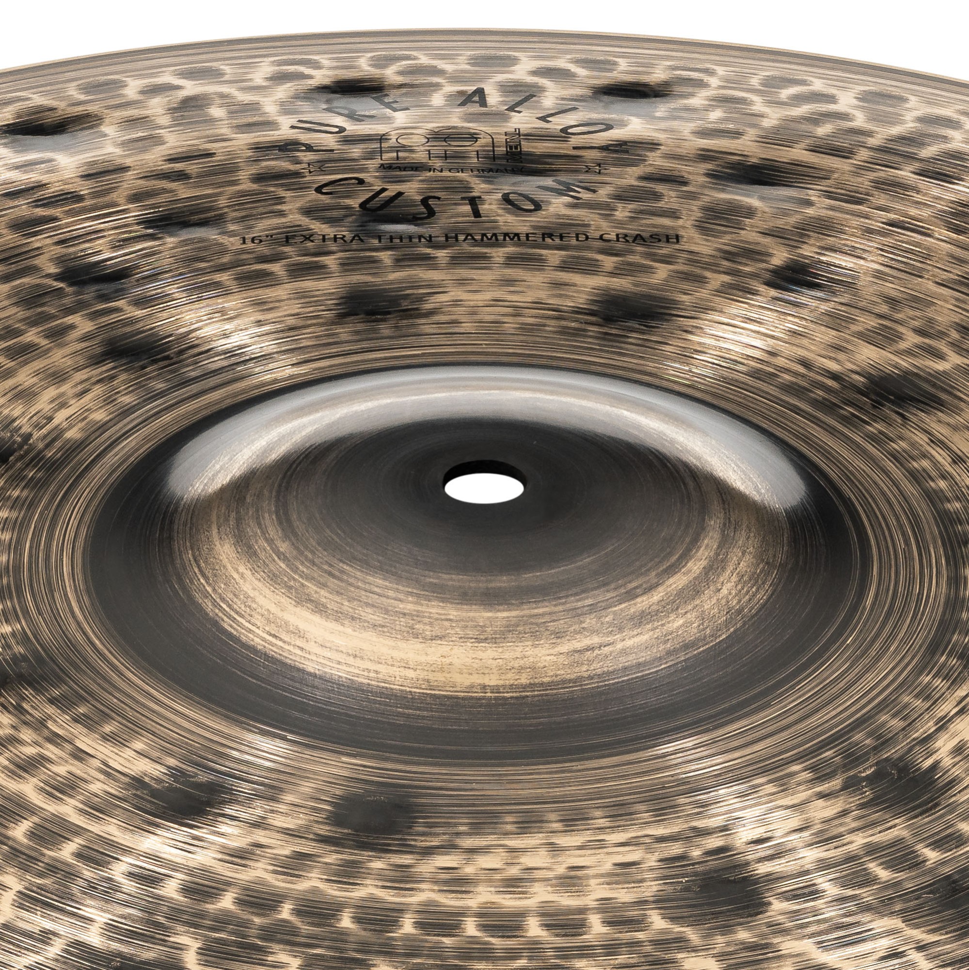 Meinl Pure Alloy 16" Custom Extra Thin Hammered Crash