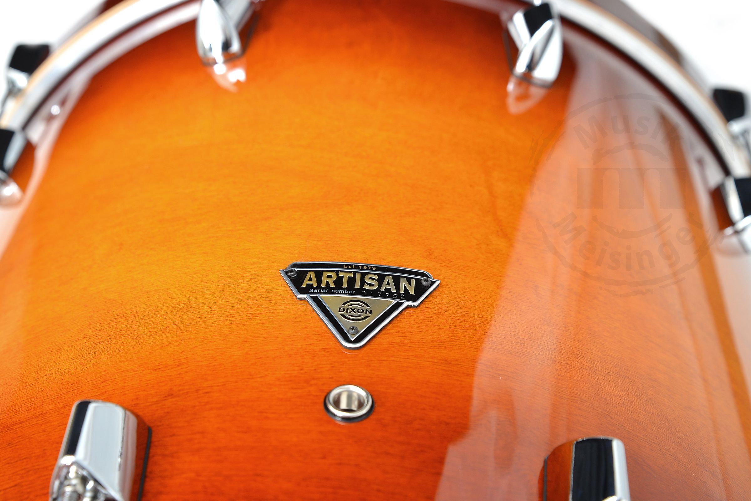 Dixon B20BD Artisan Bassdrum Antique Amber Burst Dixon B20BD Artisan Bassdrum Antique Amber Burst