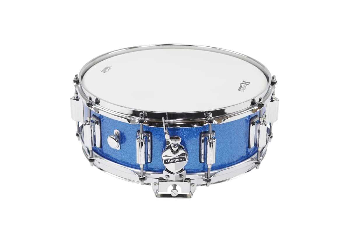 Rogers 14x5 Dyna-Sonic Snare Blue Sparkle Rogers 14x5 Dyna-Sonic Snare Blue Sparkle