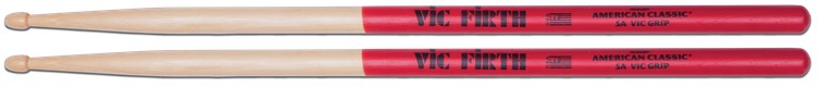 Vic Firth VF5AVG 5A American Classic Hickory Vic Grip