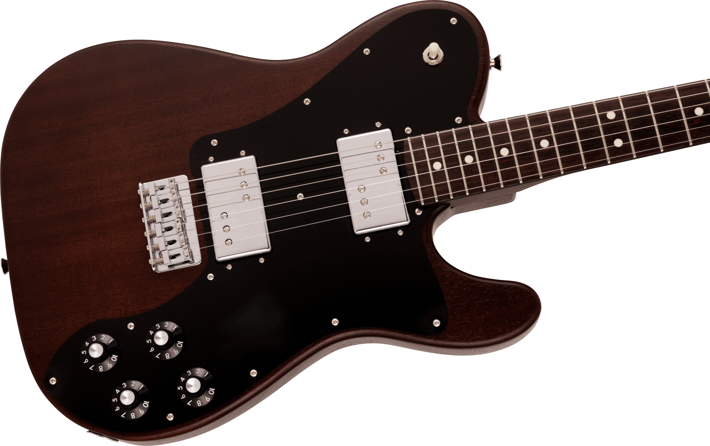 FENDER LTD TELE DELUXE MAHOGANY RW EC-22