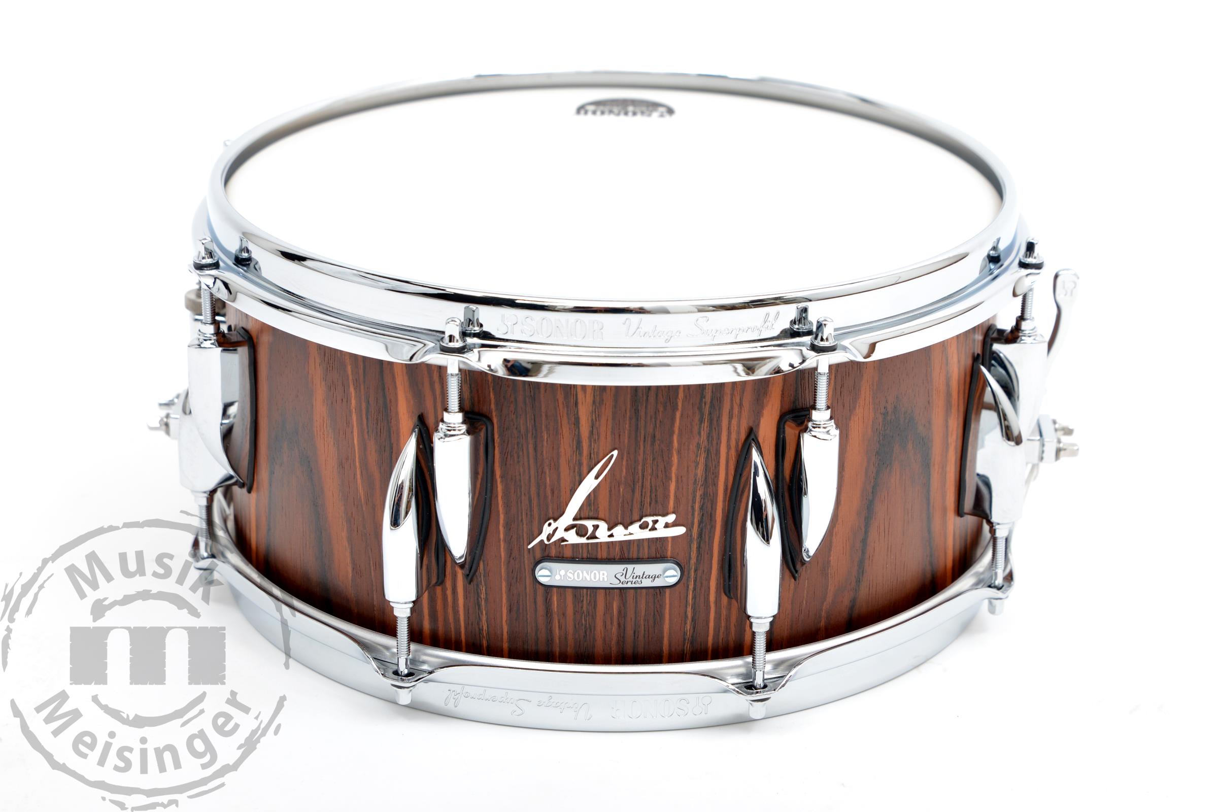 Sonor Vintage 13x06 Snare Rosewood Semi Gloss
