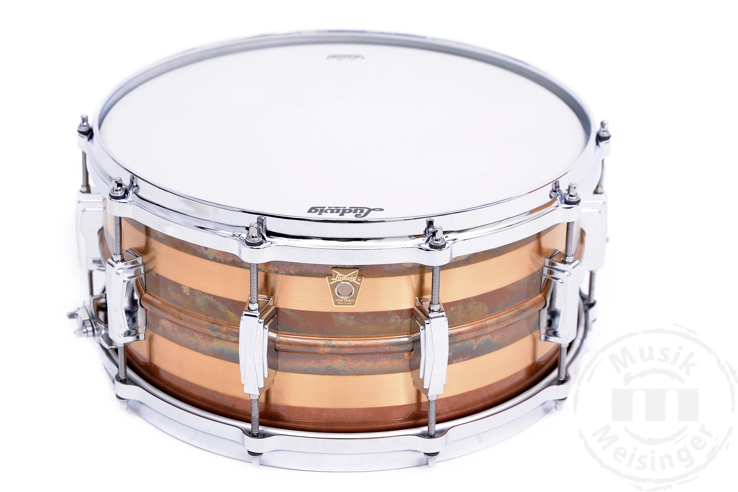 Ludwig LB552RS 14"x6,5" Striped Bronze Phonic Snare