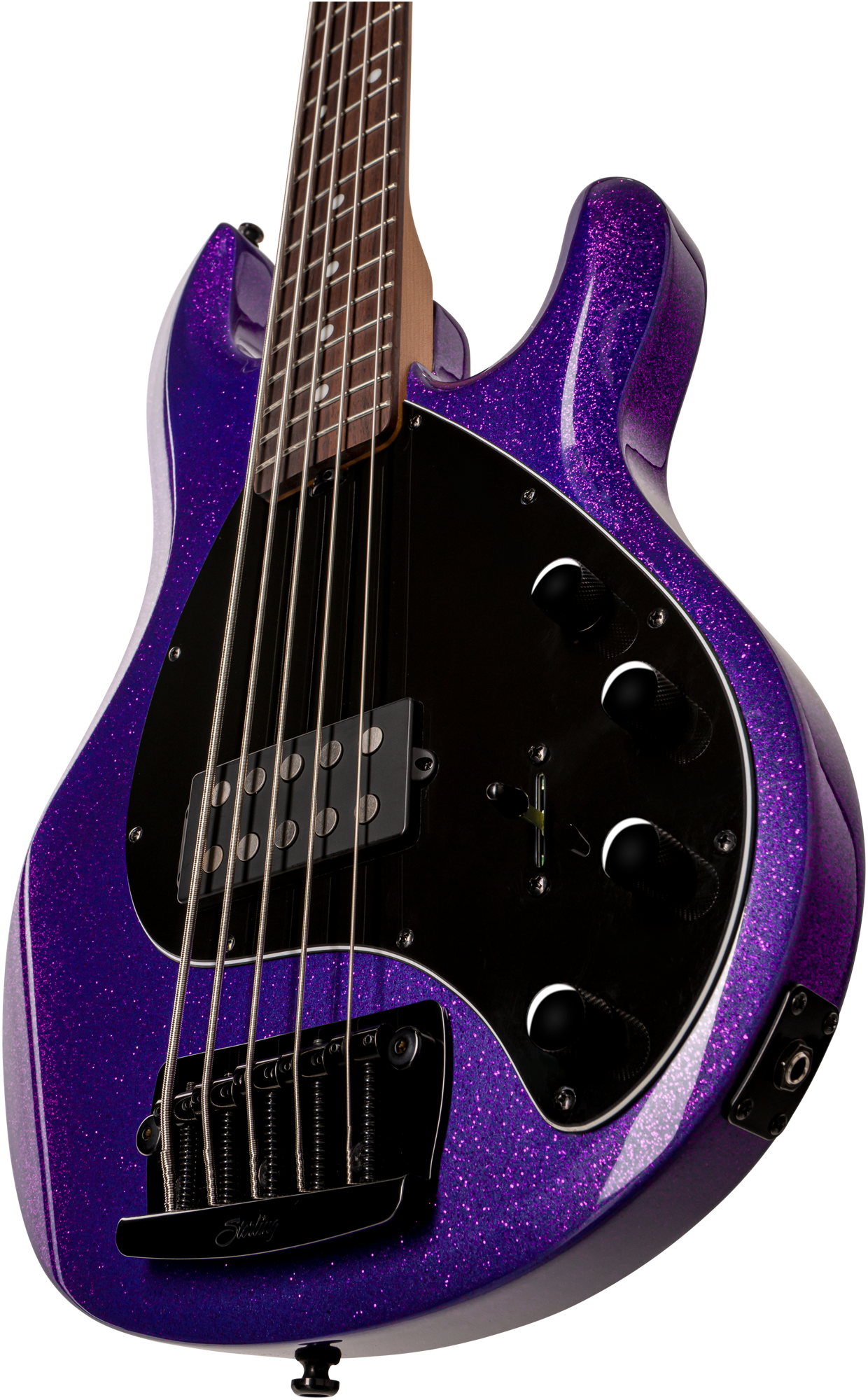 STERLING by Music Man StingRay RAY35 Purple Sparkle