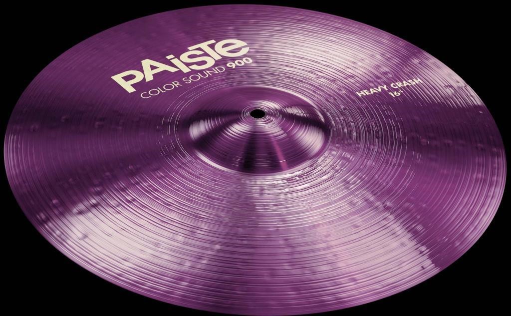Paiste 900 Color Sound Purple Heavy Crash 16"