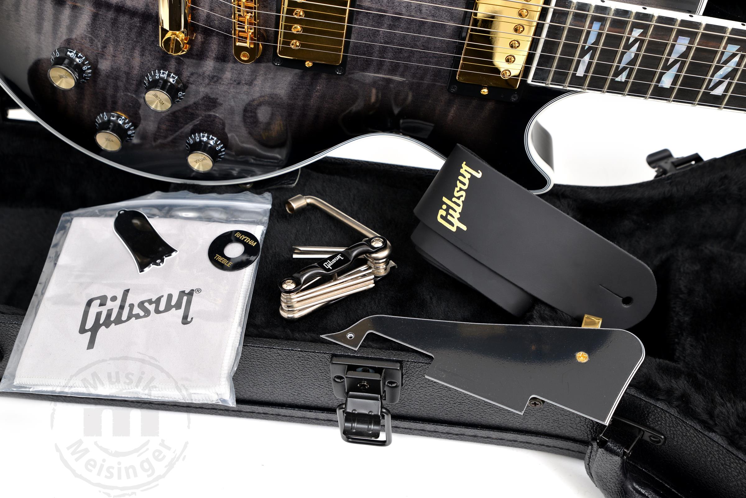 GIBSON Les Paul Supreme Trans Ebony Burst