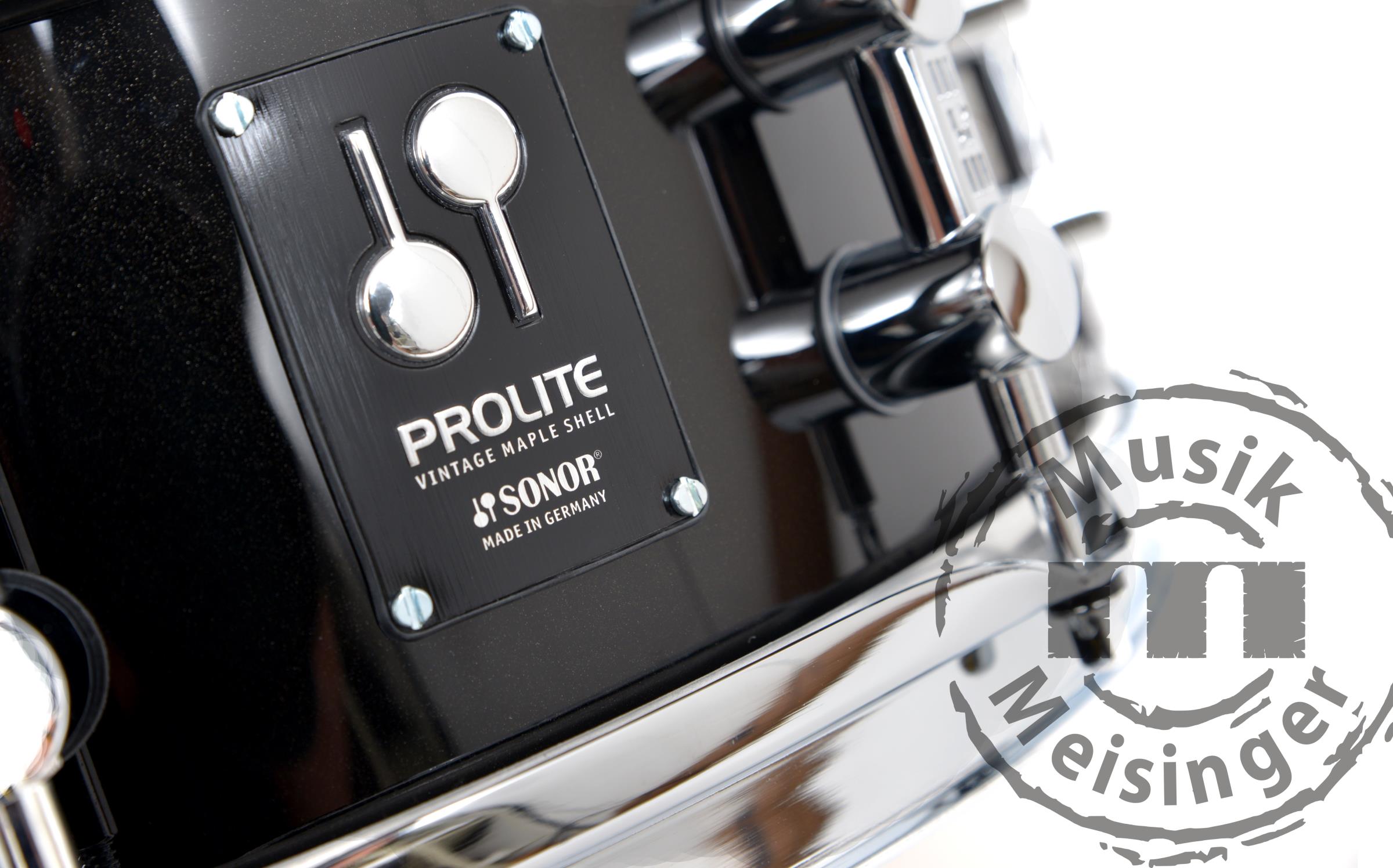 Sonor ProLite 12x5 Snare Brilliant Black