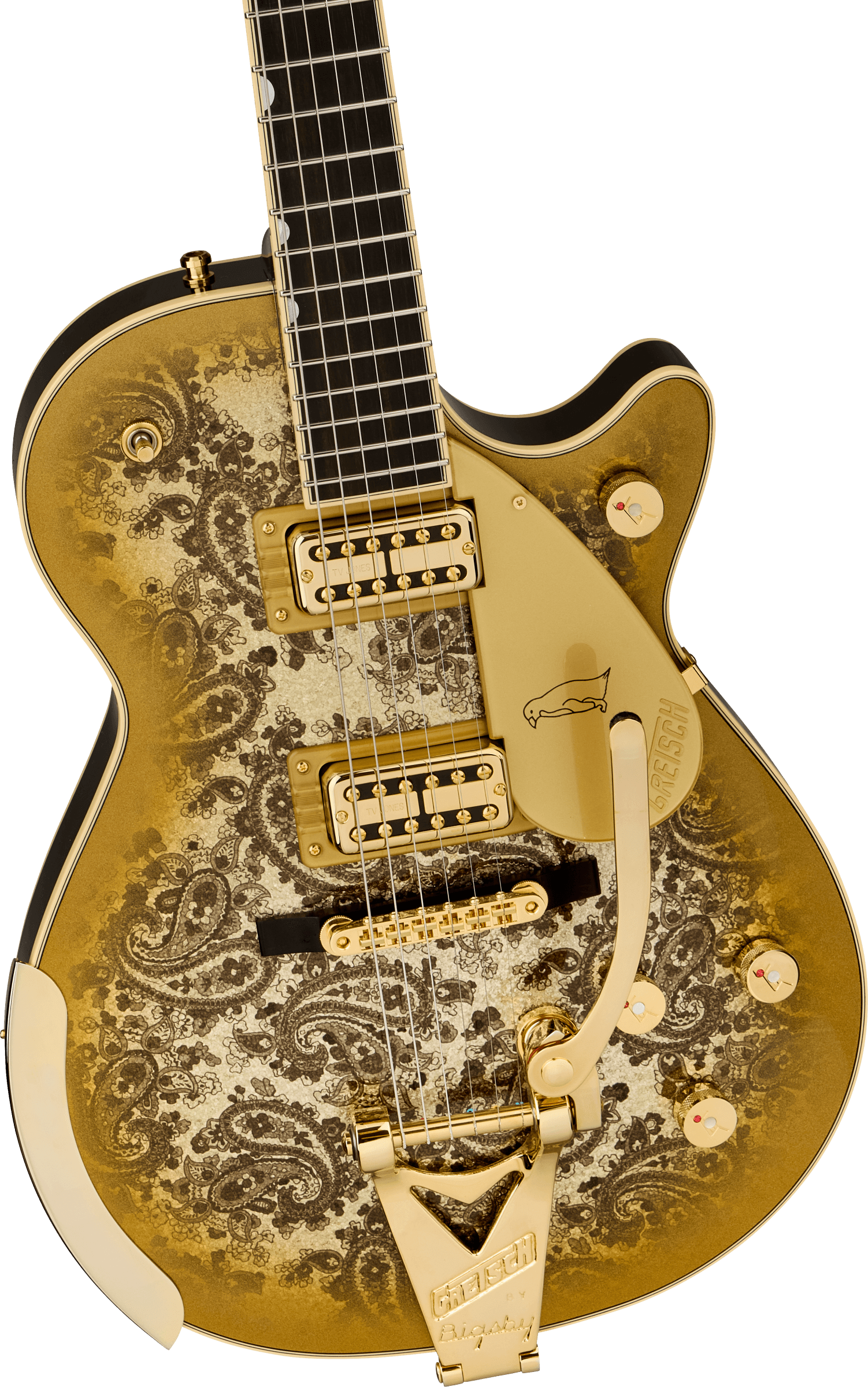 GRETSCH G6134TG LTD PAISLEY PENG GOLD WC GRETSCH G6134TG LTD PAISLEY PENG GOLD WC