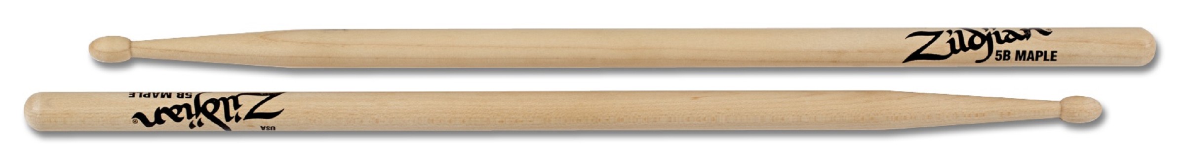 Zildjian Sticks Maple 5B Wood Tip 5BM