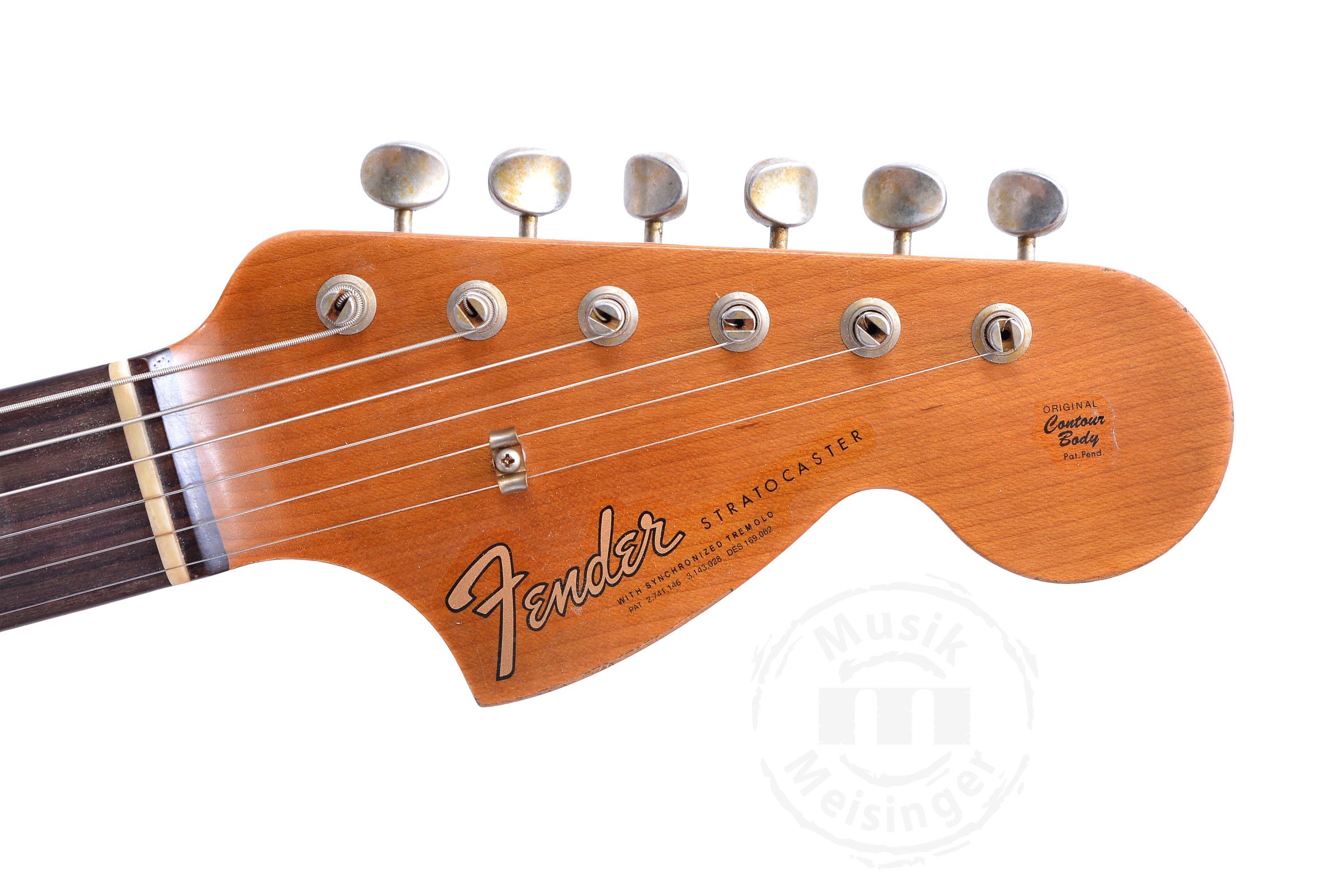 FENDER B3 LTD RSTD BIGHEAD STRAT REL - ABLK