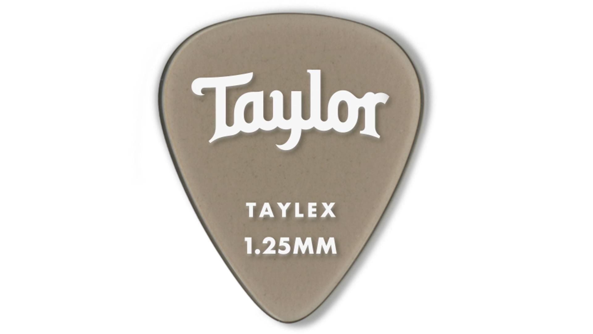 TAYLOR Picks,Taylex,351-1.25mm Smoke Grey,6-pc