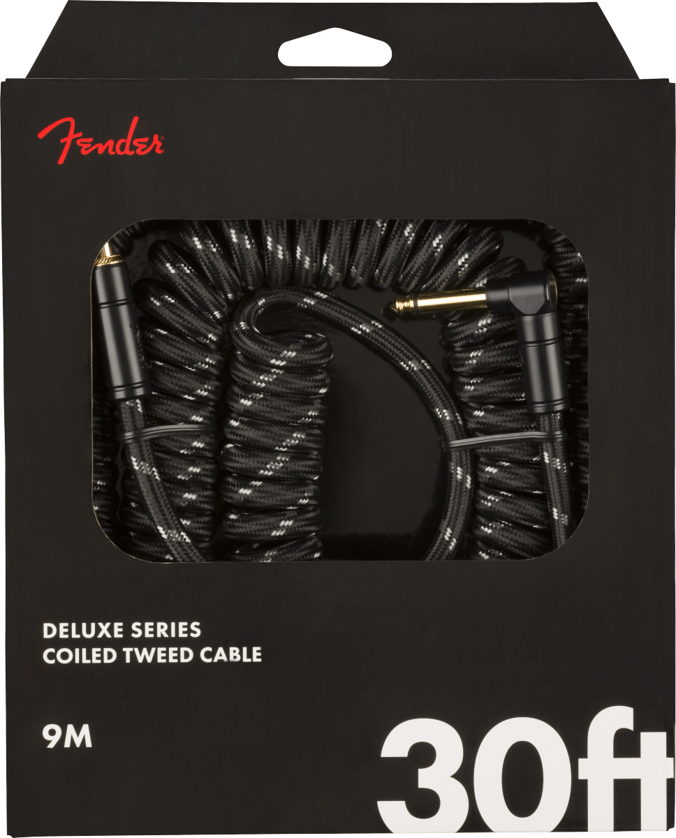 FENDER DELUXE COIL CABLE 30' BTWD