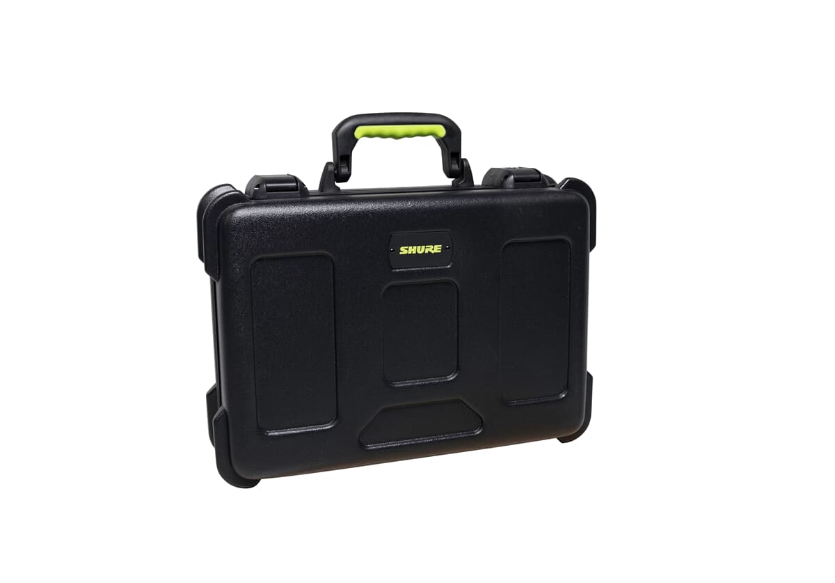 Shure SH-MICCASEW06 Kunststoffkoffer mit Verschlüssen