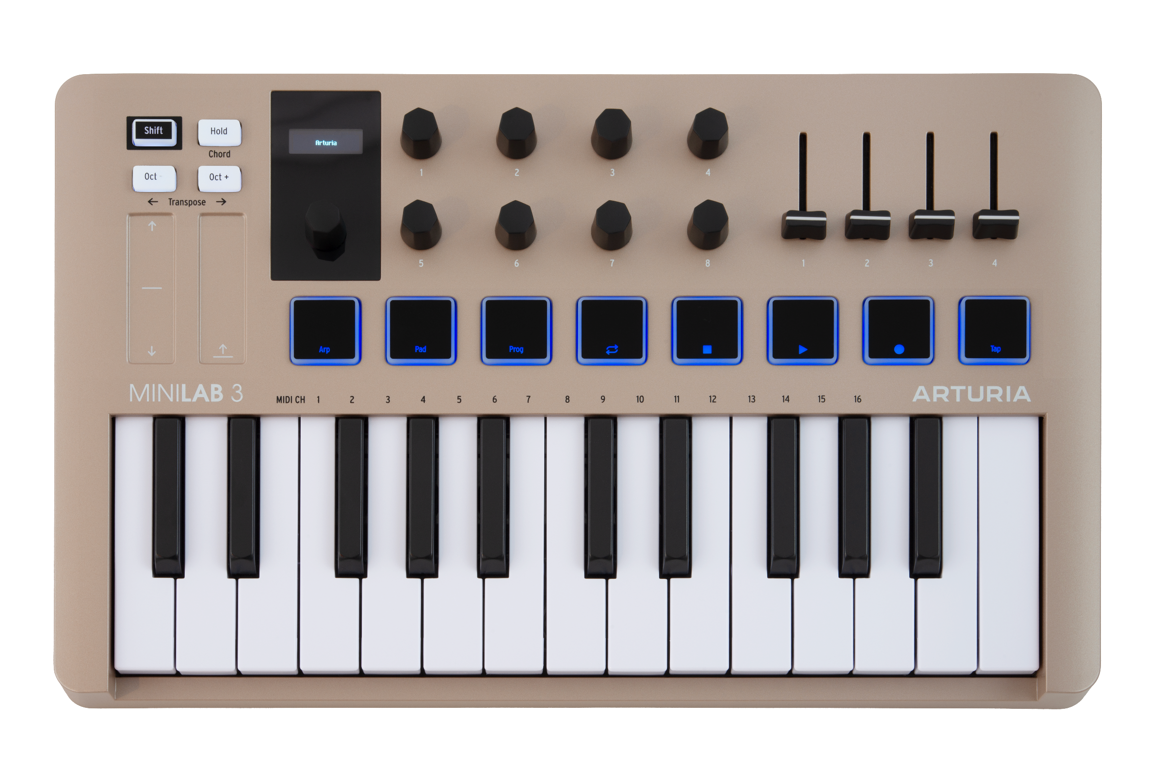 Arturia MiniLab 3 Champagne