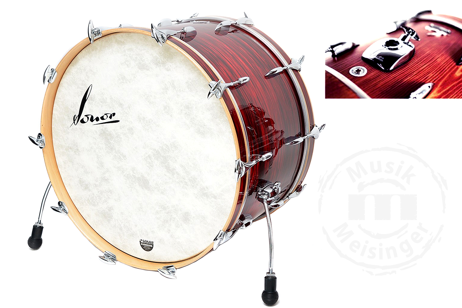 Sonor Vintage 20x14 BD WM Vintage Red Oyster