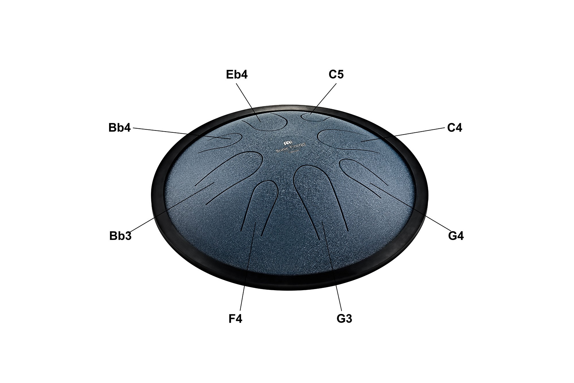 Meinl CSTD2NB Compact Steel Tongue Drum C 432Hz