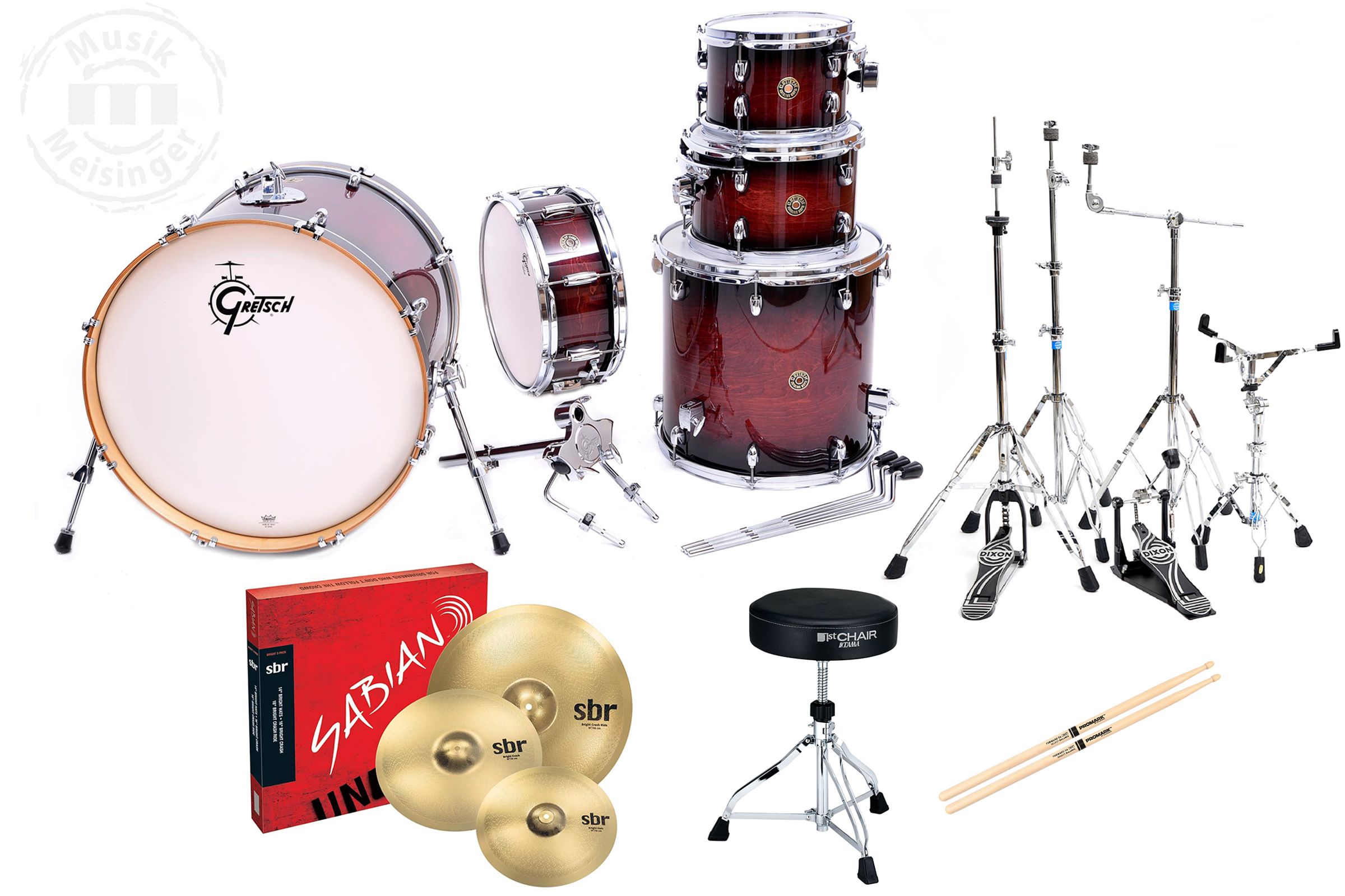 Gretsch Catalina Maple 22" Komplettset