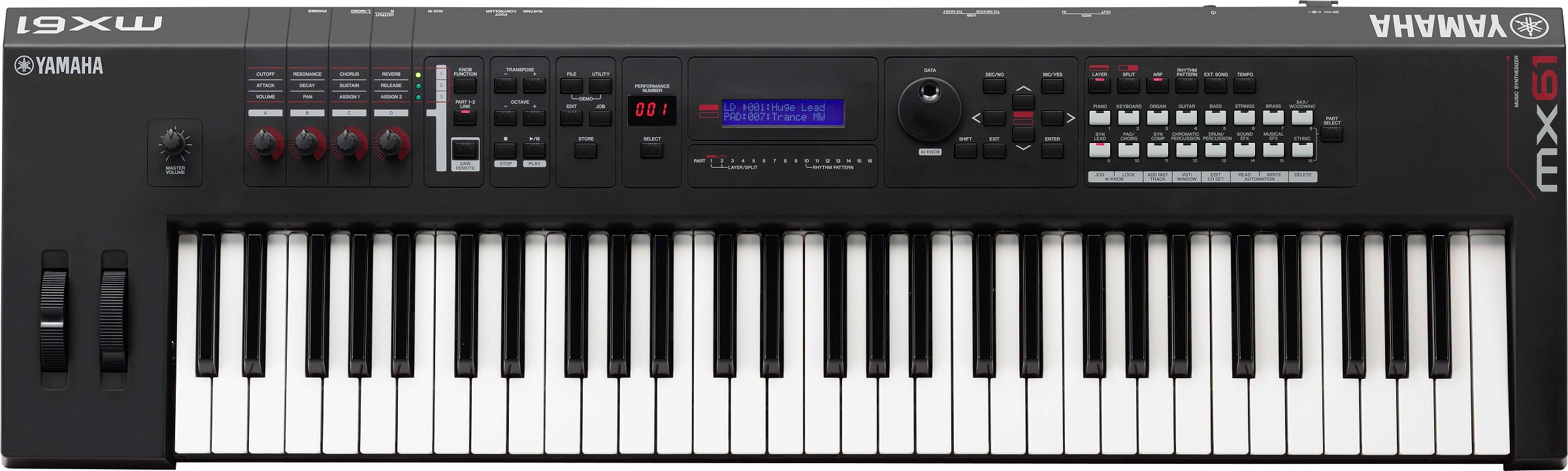 Yamaha MX61 V2  Synthesizer