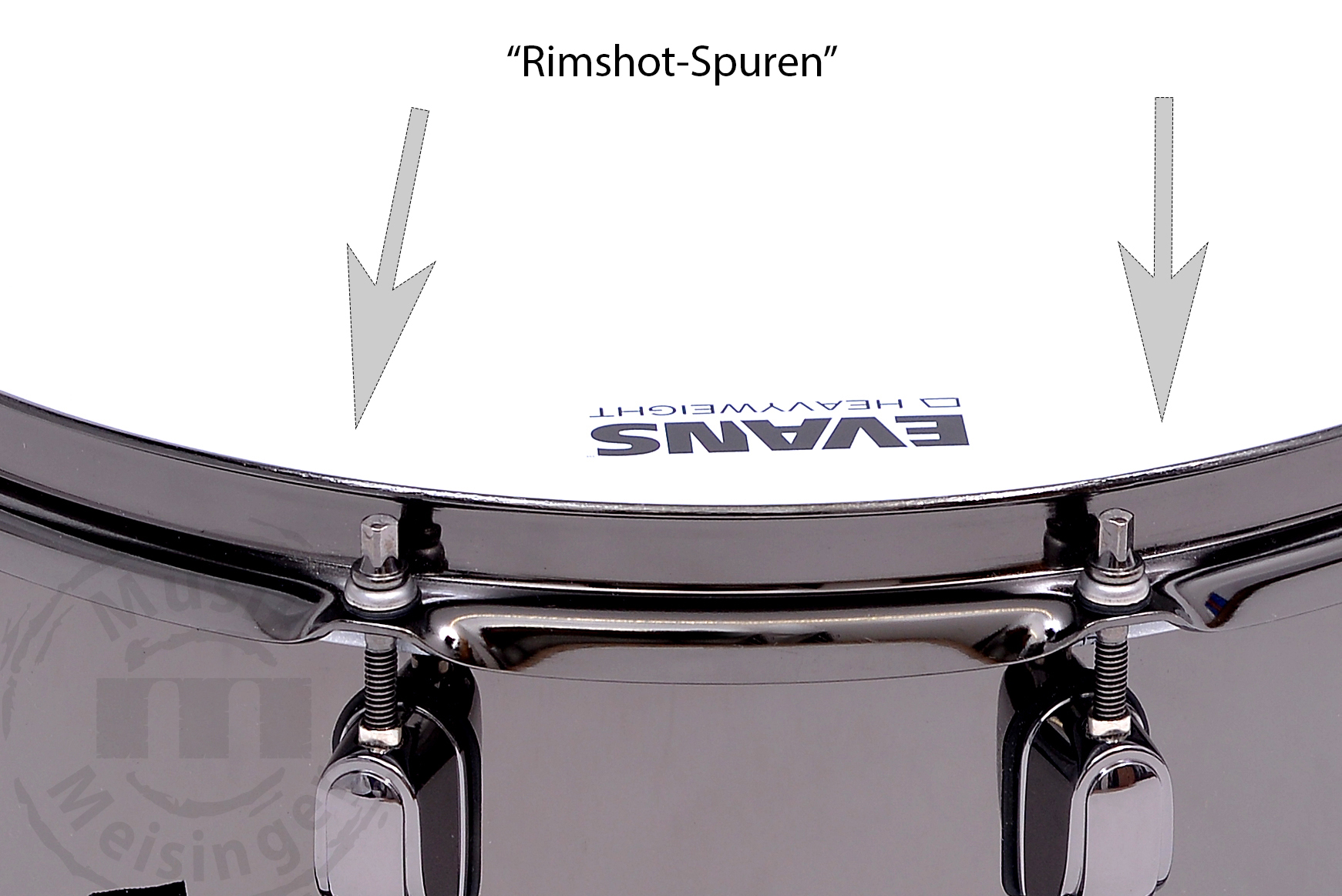 Tama LBR1465 Black Brass Snaredrum gebraucht