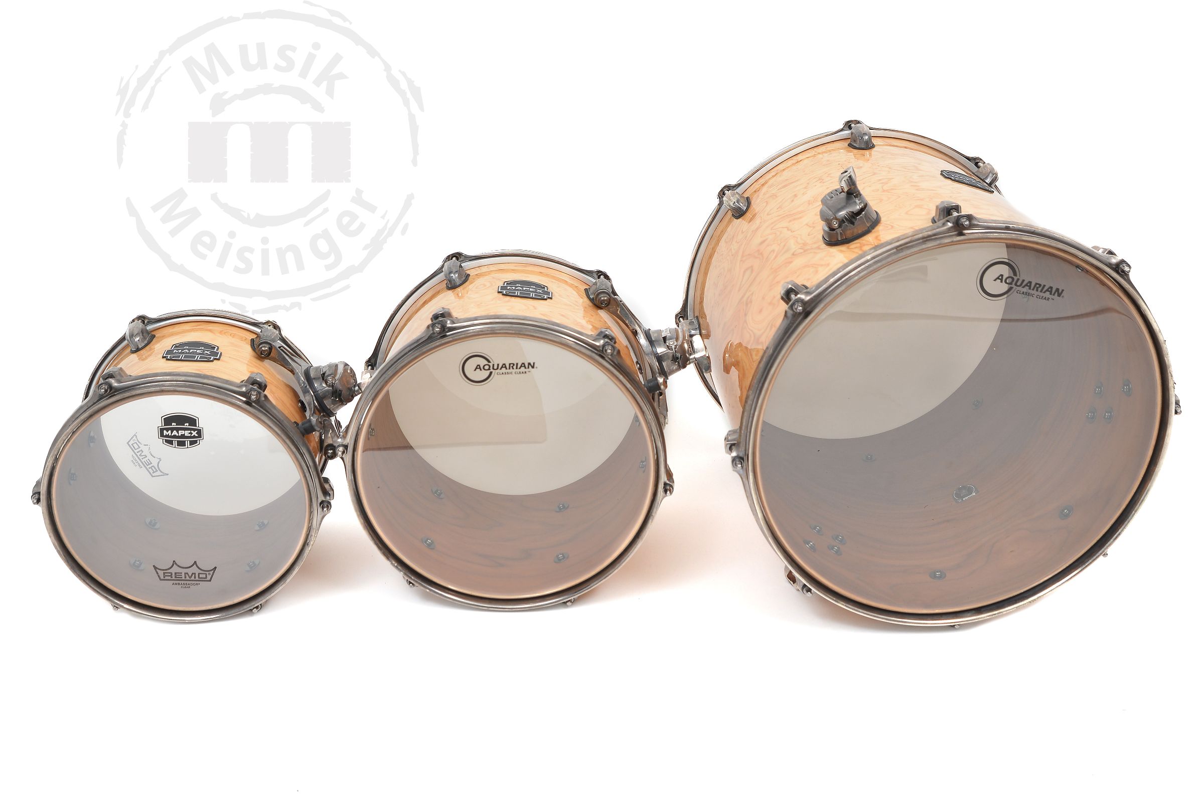 Mapex Saturn V EX Stage Shellset Natural Maple Burl