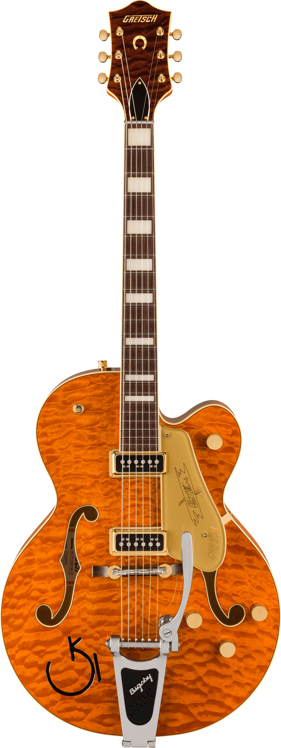 GRETSCH G6120TGQM-56 LTD QLT CHET RUO WC