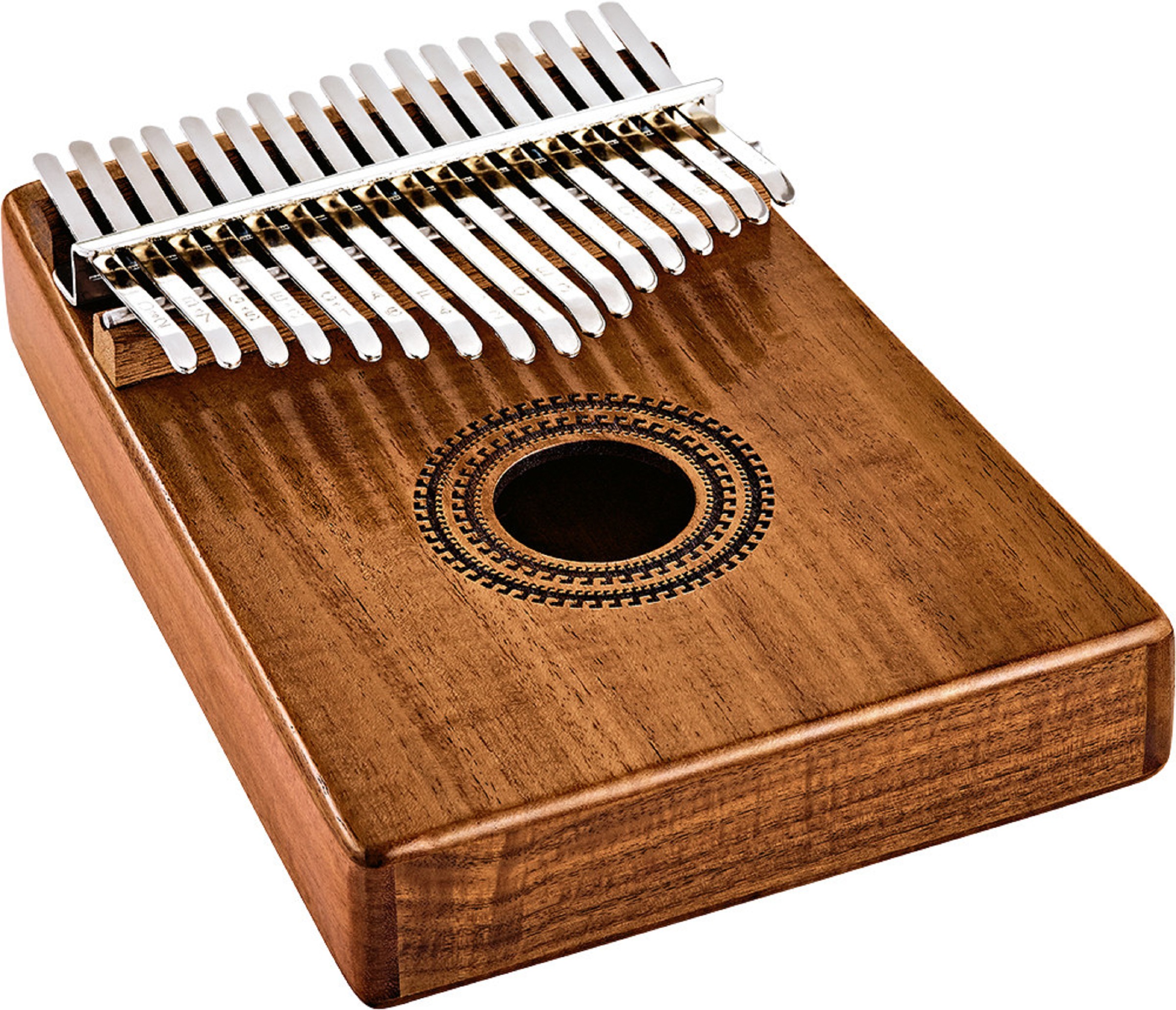 Meinl Kalimba KL1707H C-Major Round Hole mit Case