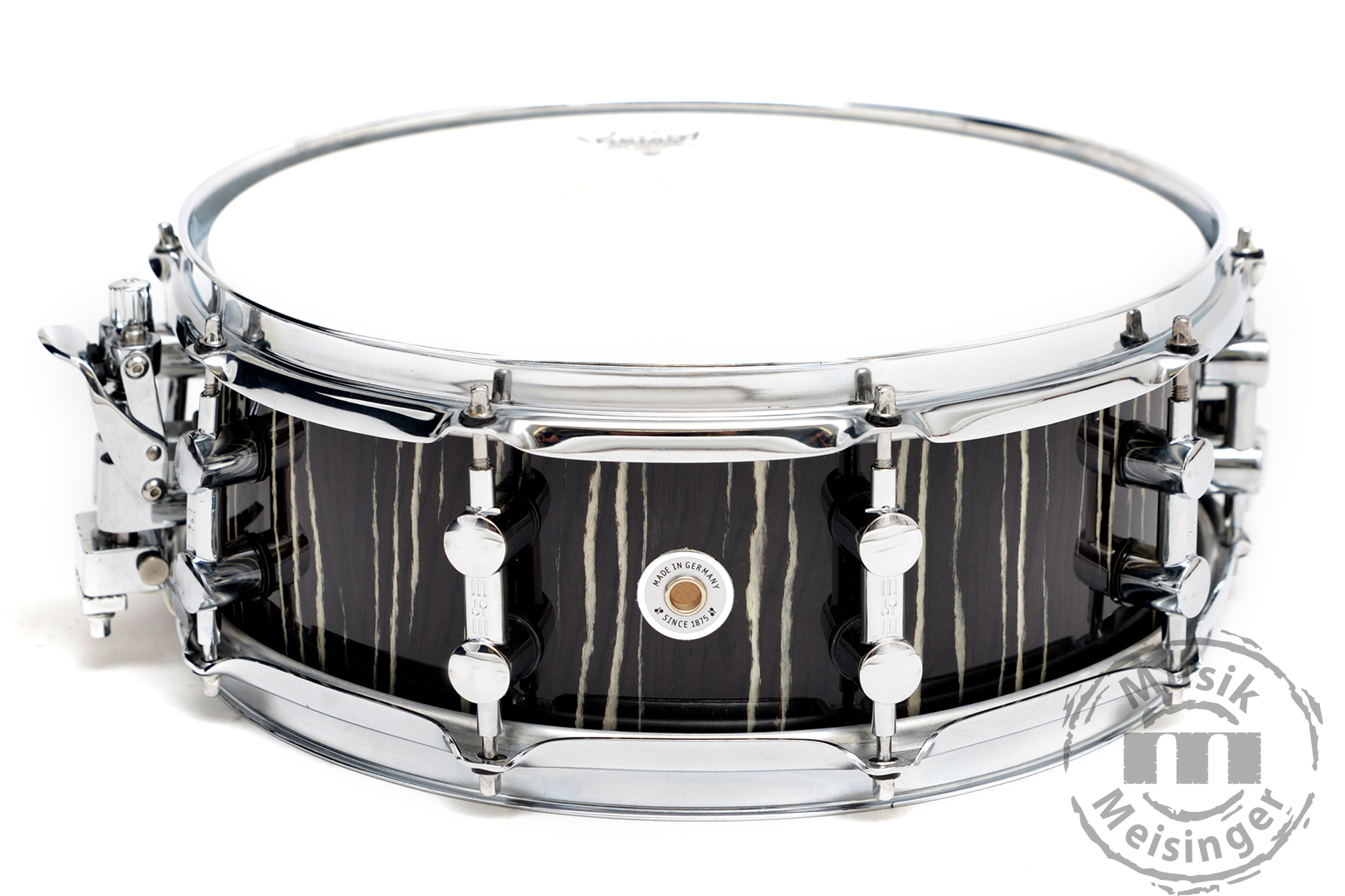 Sonor Prolite 14x5 Snare Ebony White Stripes