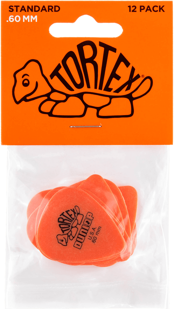 DUNLOP Tortex Standard 0.60 mm (12 Stück)