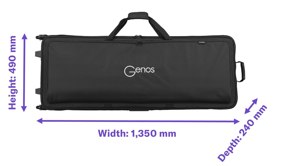 Yamaha SC-Genos Tragetasche mit Rollen Yamaha SC-Genos Tragetasche mit Rollen