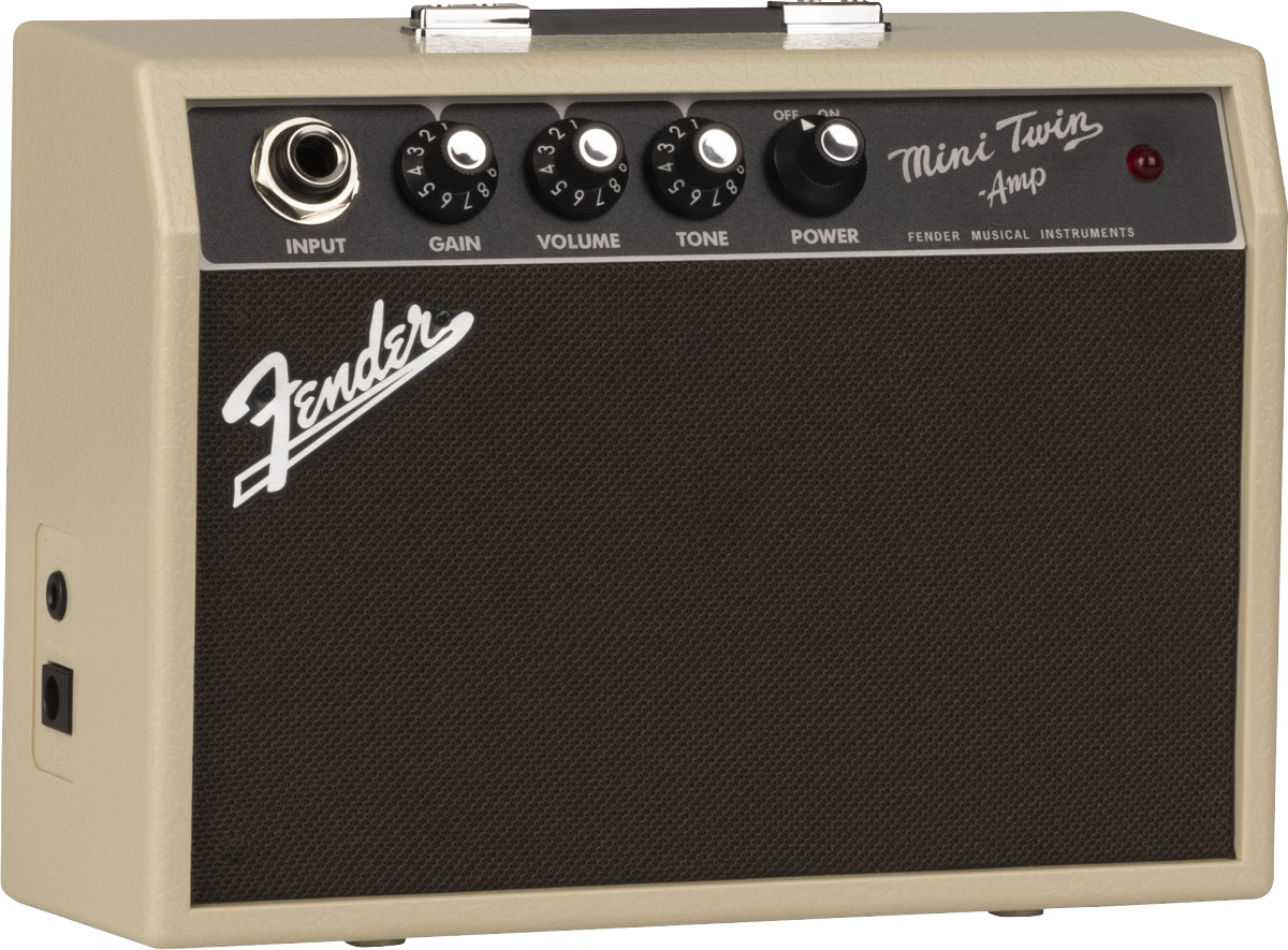 FENDER MINI '65 TWIN AMP, BLONDE