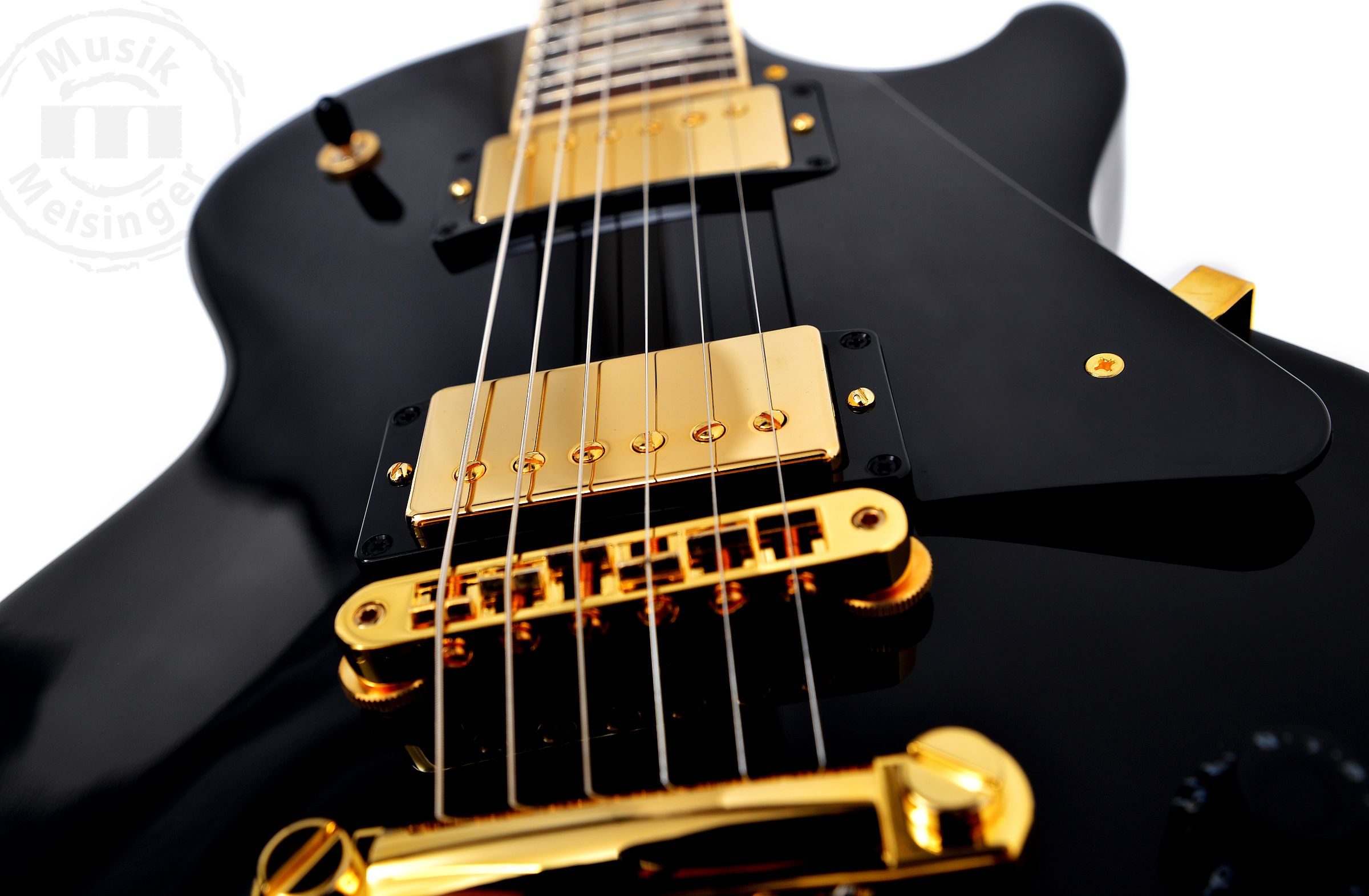 GIBSON Les Paul Studio Gold Hardware Ebony