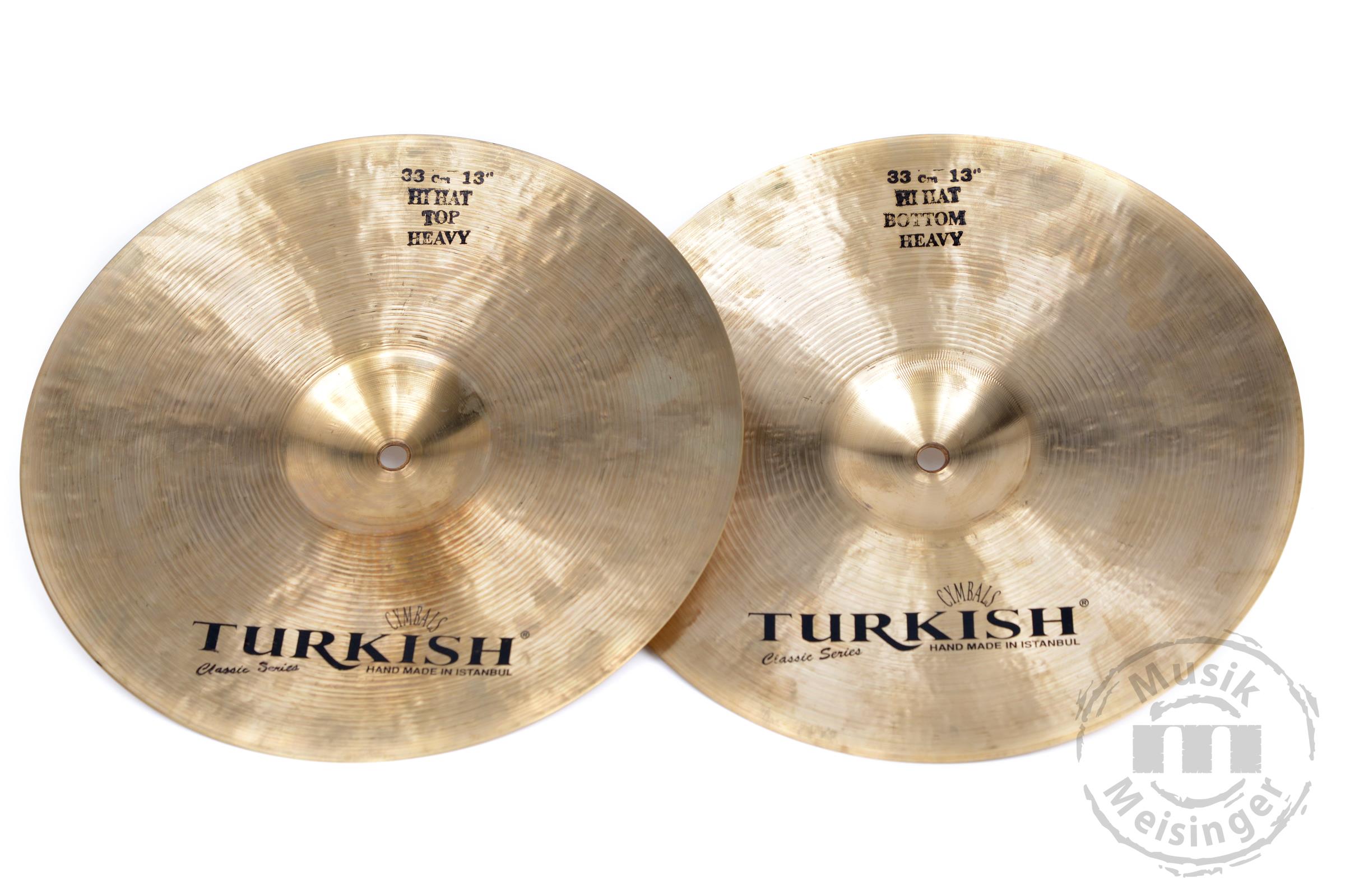 Turkish Cymbals Classic 13" Hihat Heavy