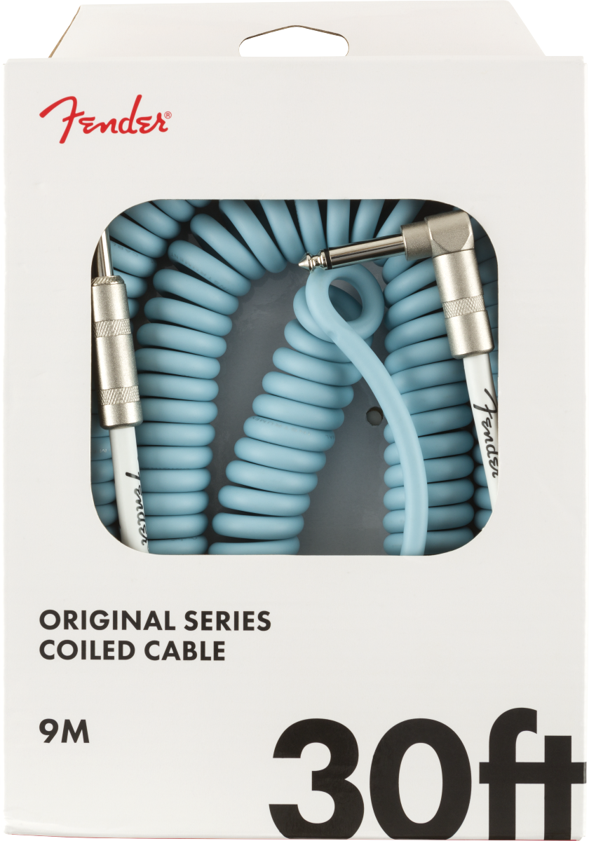 FENDER ORIGINAL COIL CABLE 30' DNB