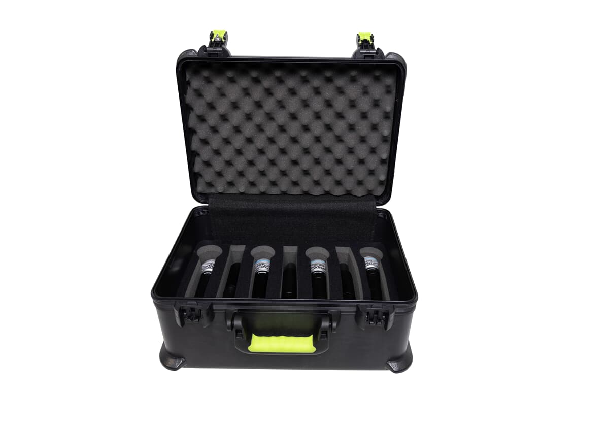 Shure SH-MICCASEW07 Kunststoffkoffer mit Verschlüssen