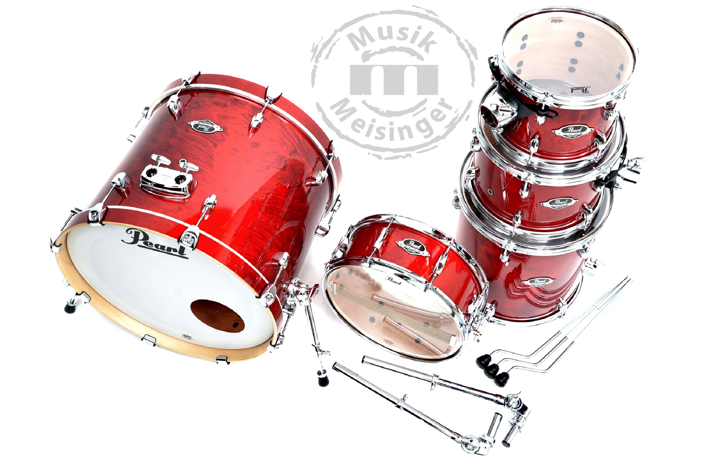 Pearl EXL705NP/C246 20B/10T/12T/14FT/14SD Shellset Natural Cherry Pearl EXL705NP/C246 20B/10T/12T/14FT/14SD Shellset Natural Cherry