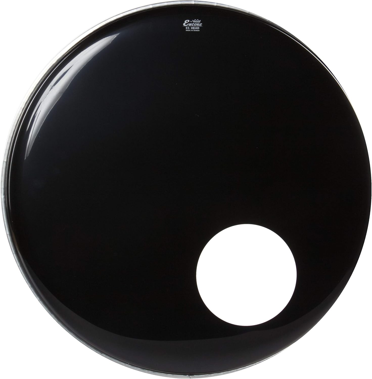 Remo Fell Encore Ambassador 20" Ebony mit loch