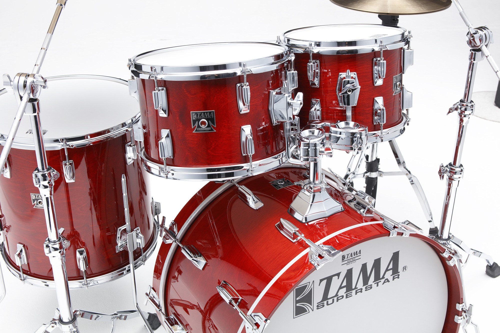 Tama Superstar 50th Shellset Cherry Wine