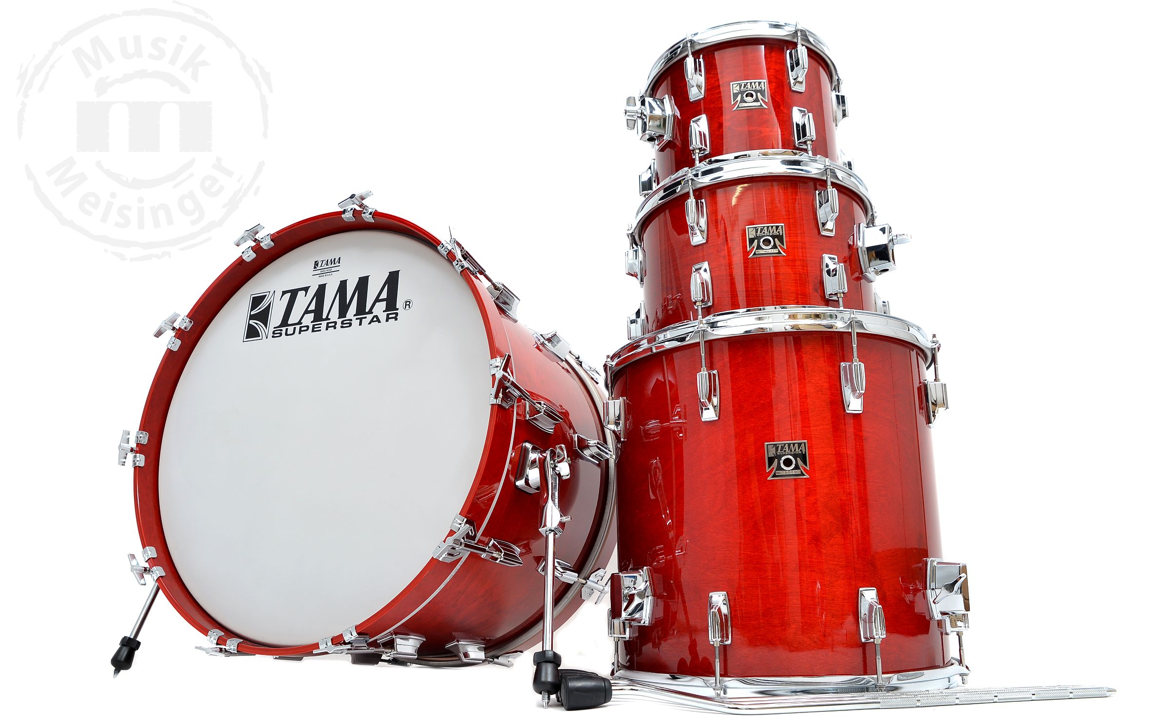 Tama Superstar 50th Shellset Cherry Wine