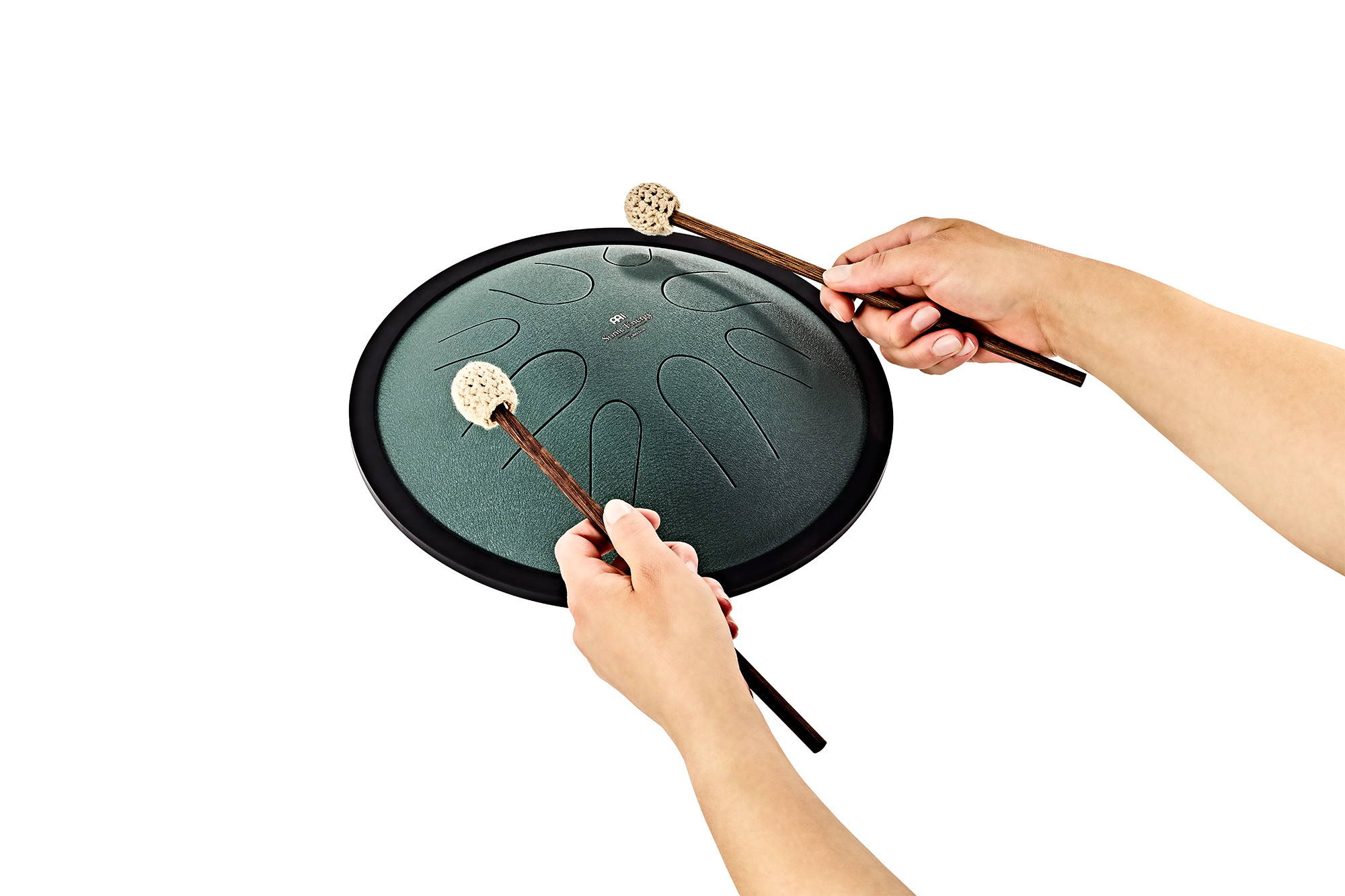 Meinl CSTD1DG Compact Steel Tongue Drum Dark Green