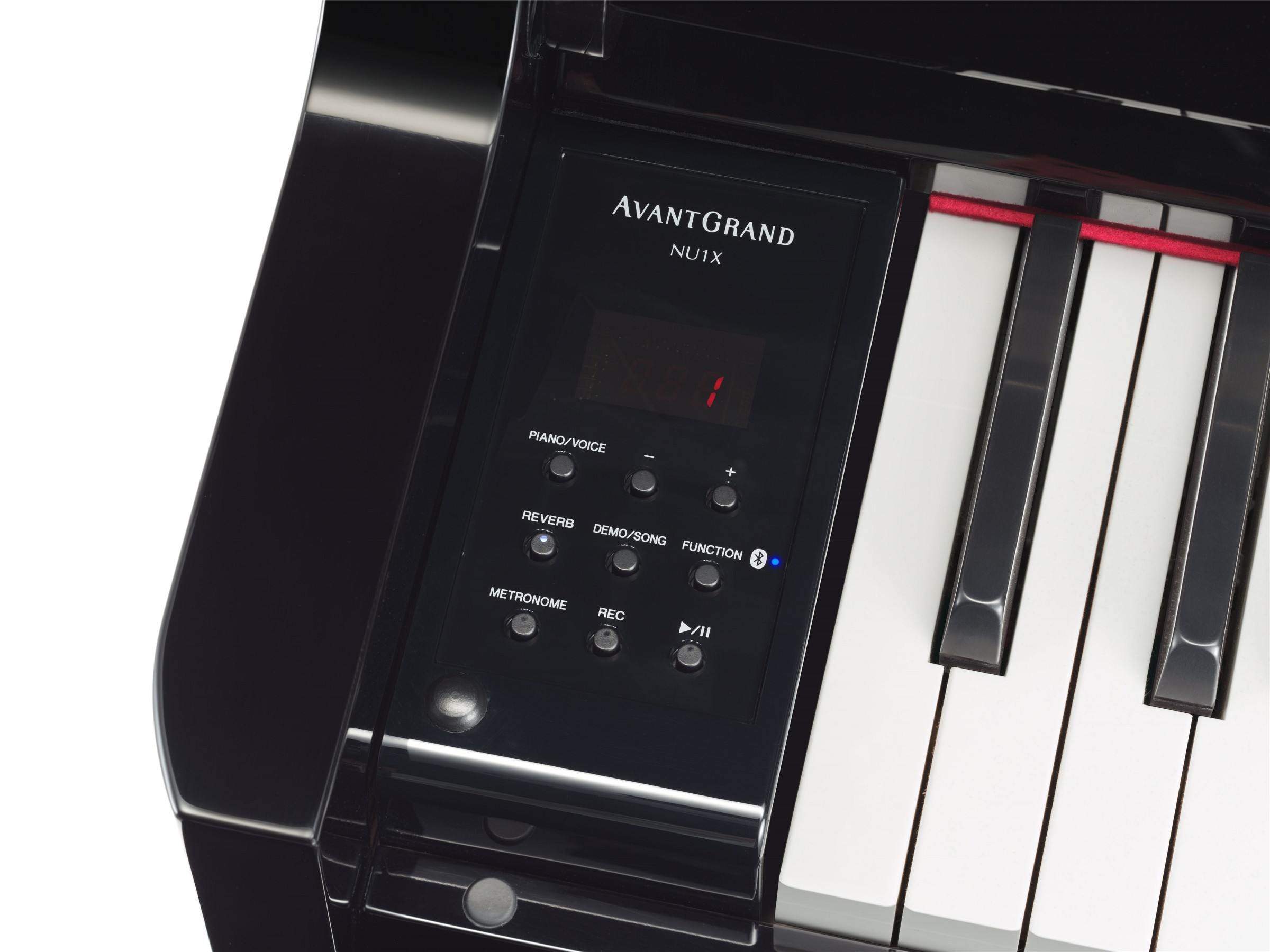Yamaha NU1X Hybrid Piano schwarz hochglanz