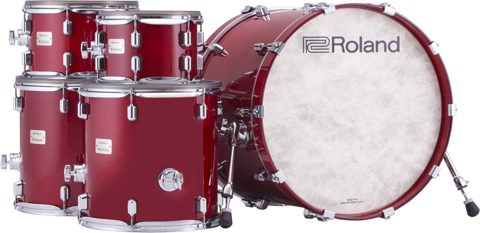 Roland VAD716-GC KIT E-Drum Set Gloss Cherry