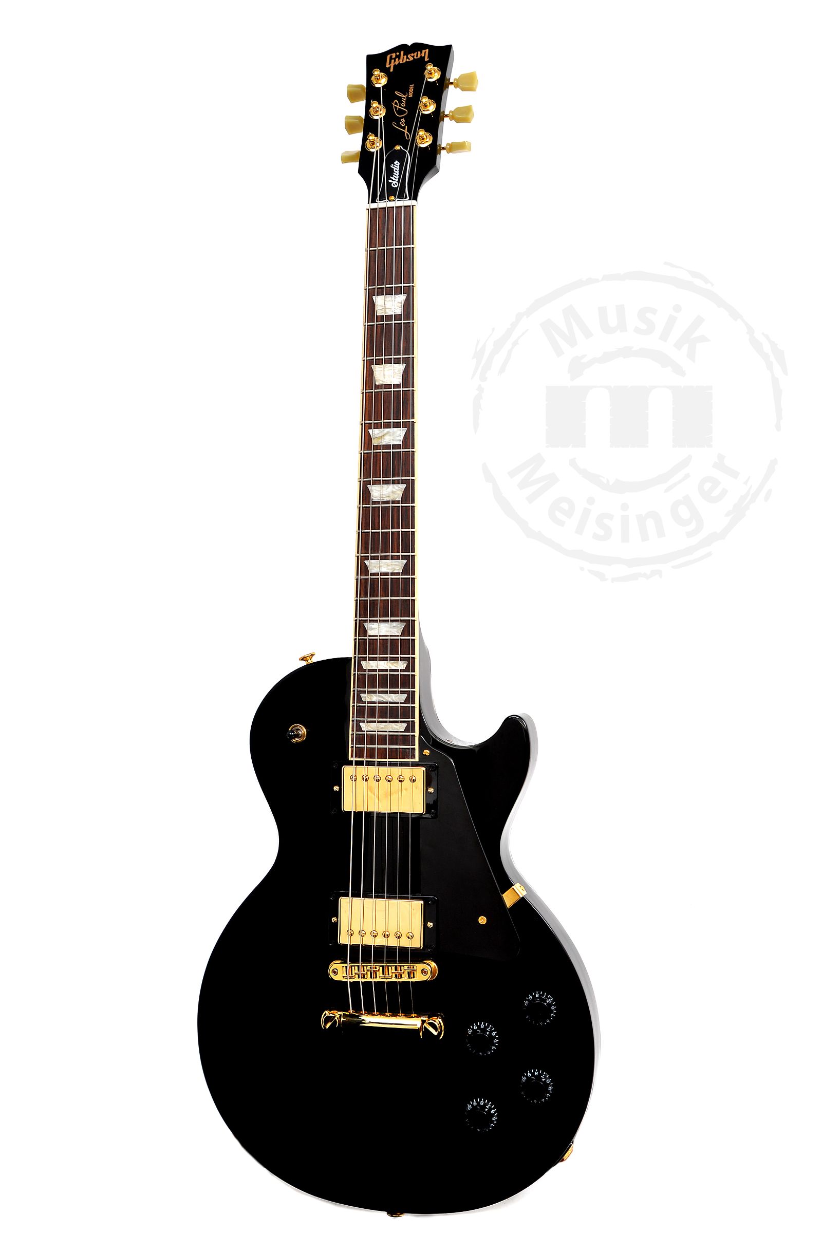 GIBSON Les Paul Studio Gold Hardware Ebony