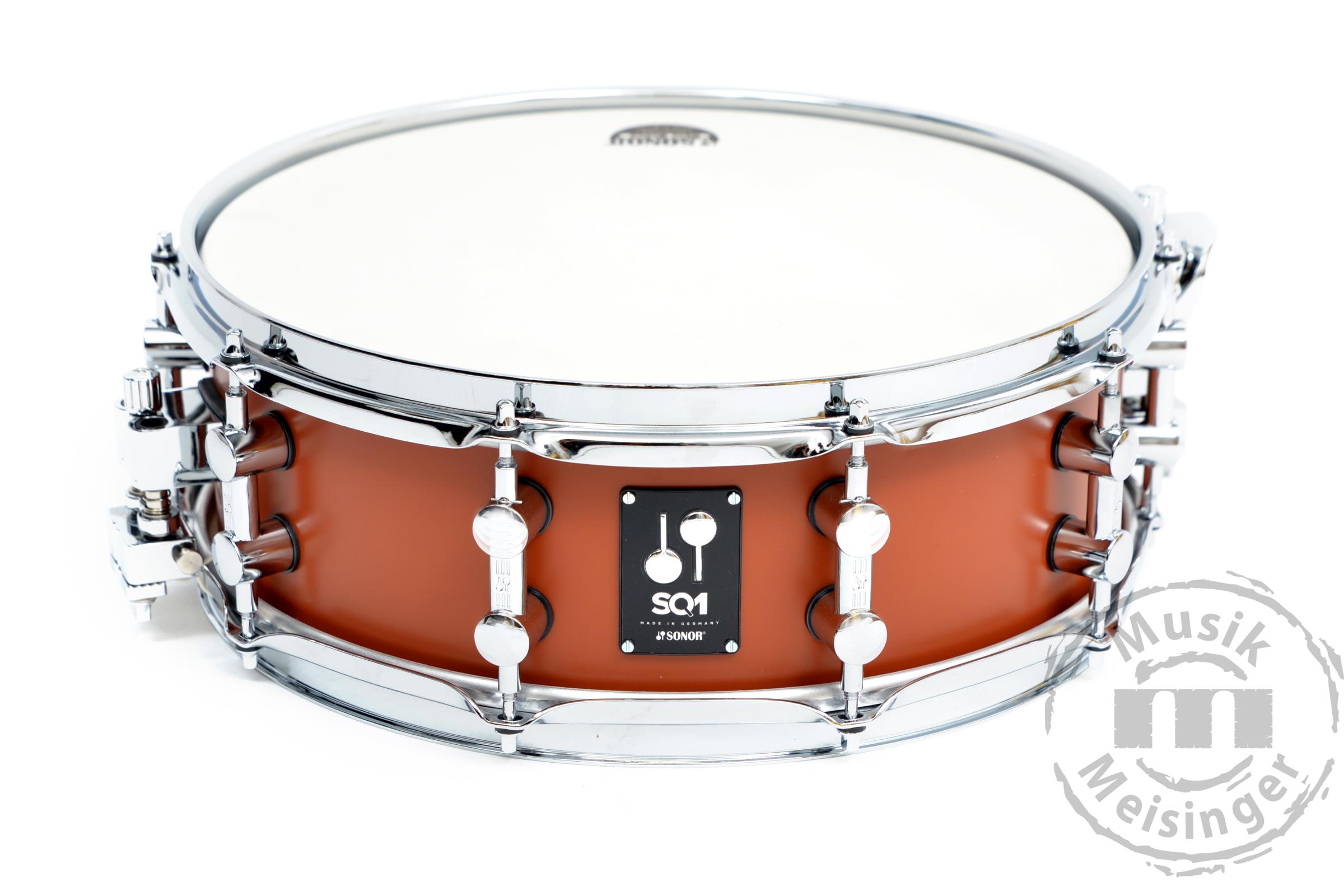 Sonor SQ1 14x6,5 Snare Satin Copper Brown